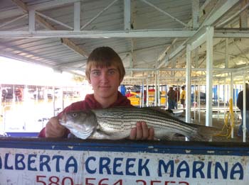 Lake Texoma fishing pictures for 2010 from Lake Texoma Fishing Guide Stan Constant