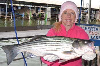 Lake Texoma fishing pictures for 2010 from Lake Texoma Fishing Guide Stan Constant